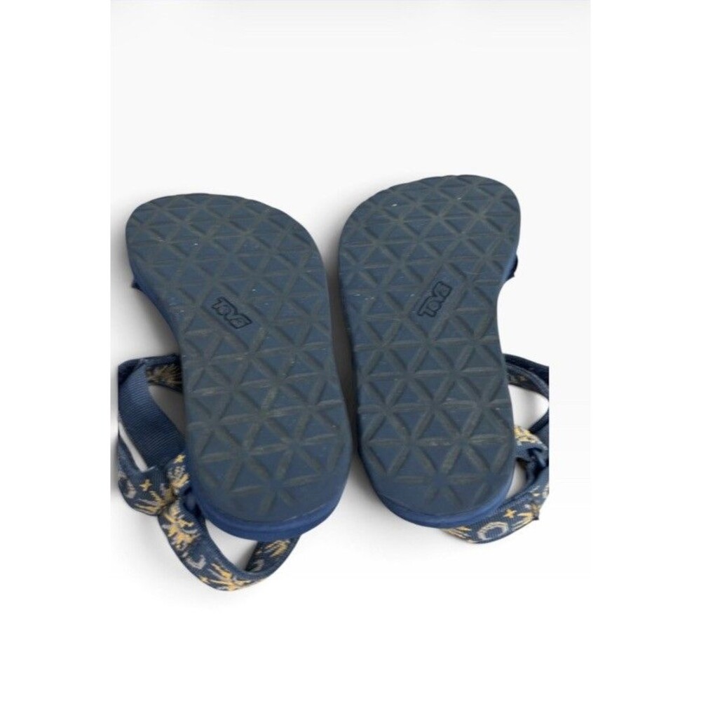 Teva Original Universal Sun & Moon Insignia Blue Sandals Womens Size 6 - Picture 4 of 5